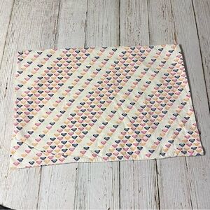 Roxy Room HEART BEAT Replacement Standard White Pillowcase Quiksilver